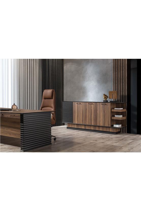 Eymense Tesbih Gama Ofis Konsolu Ceviz