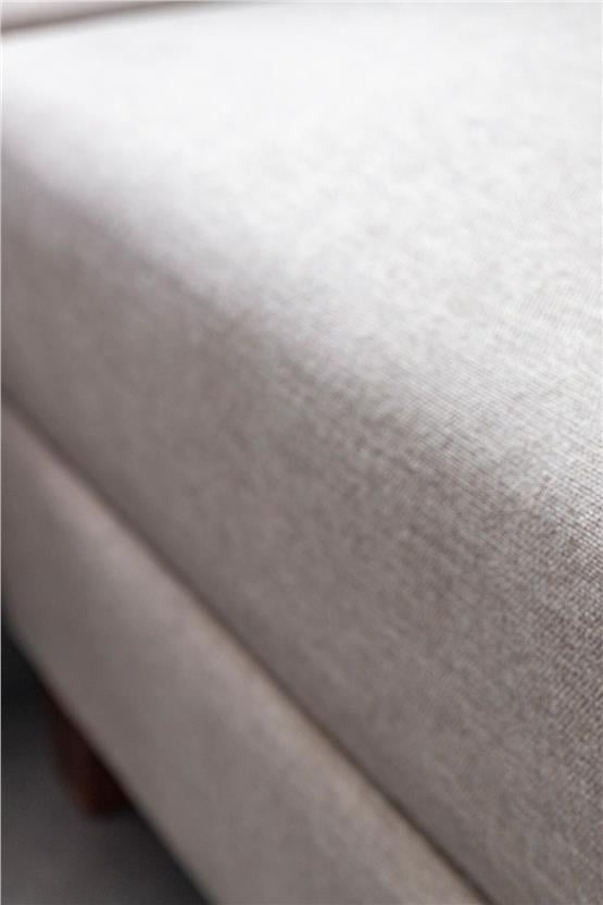 Eymense Tloft Köşe Koltuk Takımı Krem