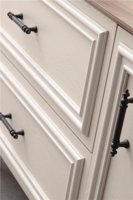 Eymense Valetta Aynalı Şifonyer Beyaz