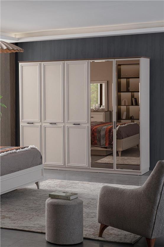 Eymense Valetta Kapaklı Gardırop Beyaz