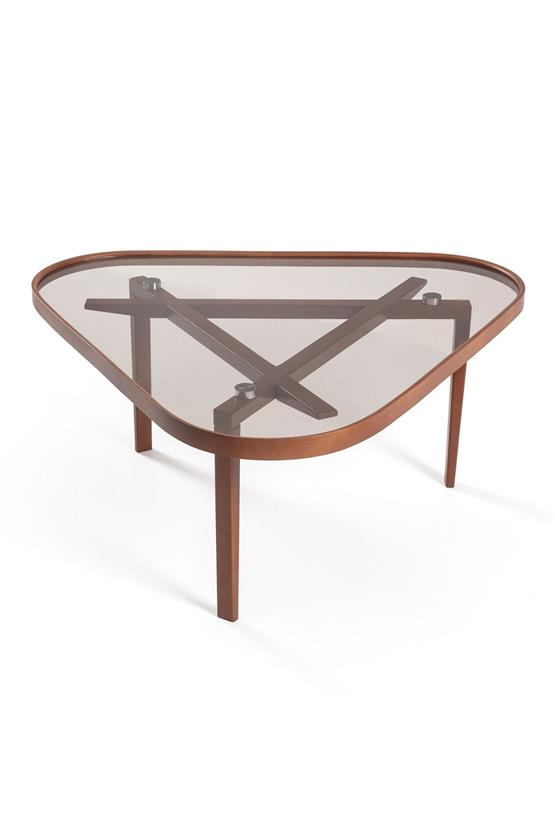 Eymense Vega Ceviz Yan Sehpalı İkili Orta Sehpa Ceviz