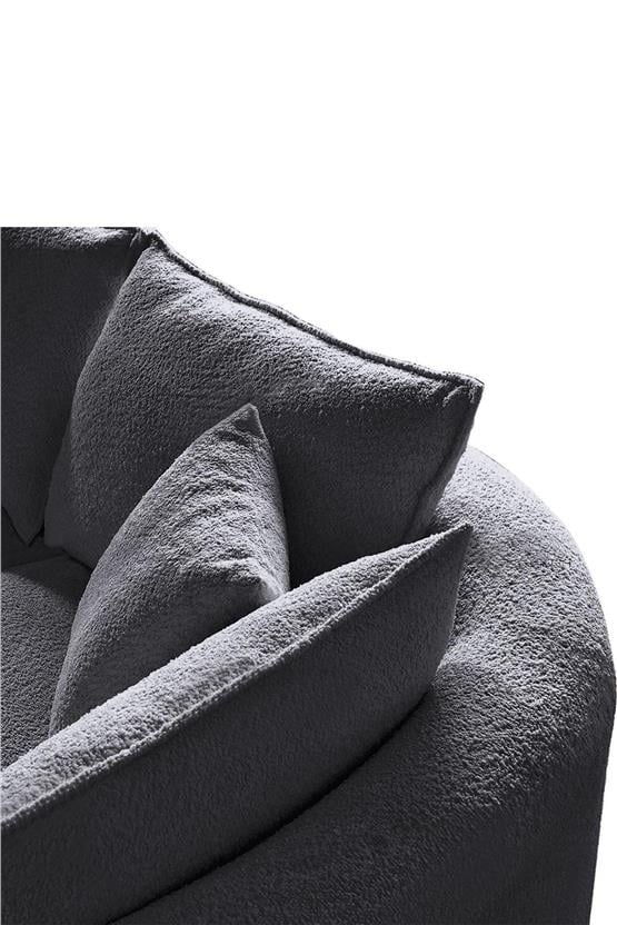 Eymense Venedik Köşe Koltuk Antrasit Sağ Köşe Antrasit