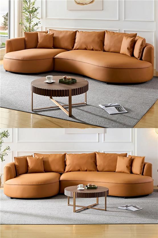 Eymense Venedik Köşe Koltuk Kiremit