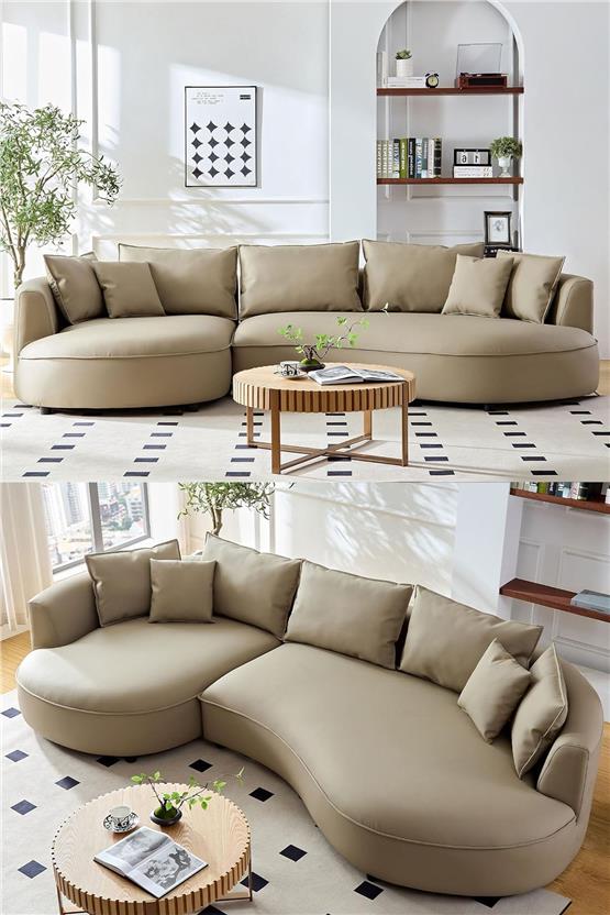 Eymense Venedik Köşe Koltuk Vizon