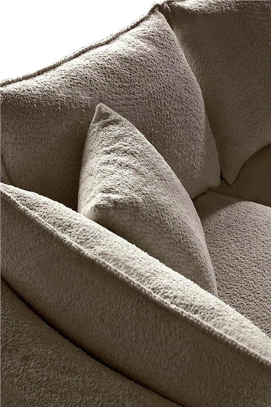 Eymense Venedik Köşe Koltuk Vizon Sol Köşe Vizon