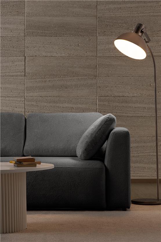 Eymense Venezia Köşe Koltuk Antrasit Sol Köşe