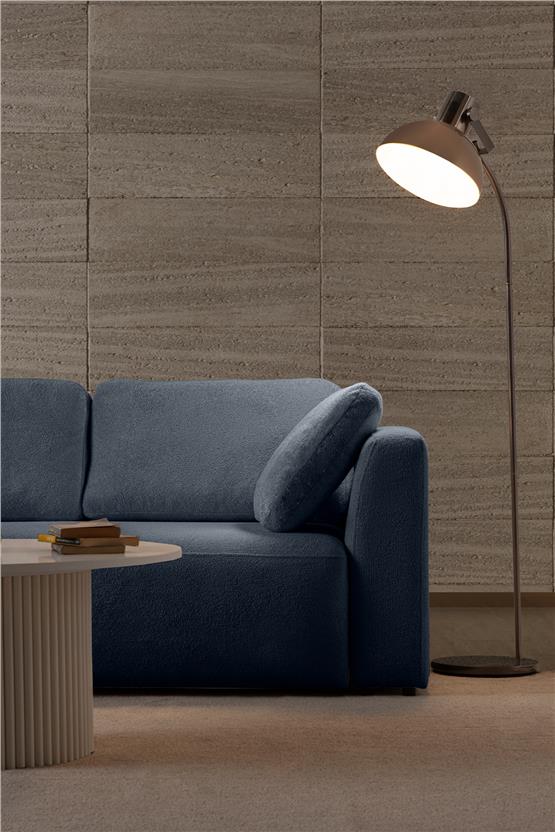 Eymense Venezia Köşe Koltuk Lacivert Sol Köşe