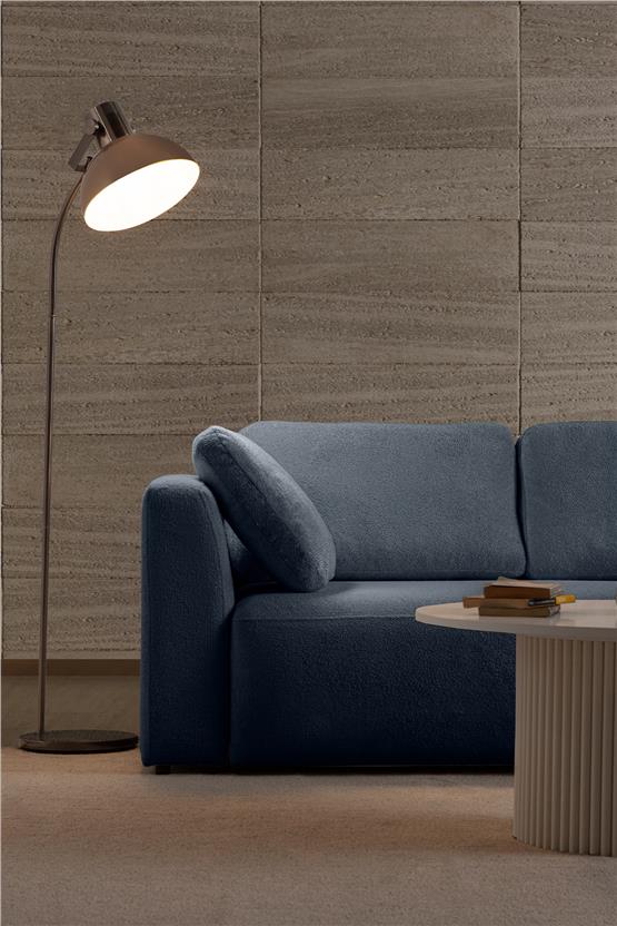 Eymense Venezia Köşe Koltuk Lacivert Sağ Köşe