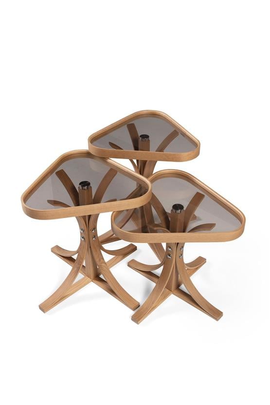 Eymense Venge Meşe Zigon Sehpa Meşe