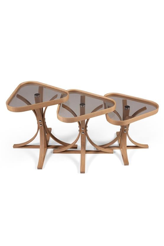 Eymense Venge Meşe Zigon Sehpa Meşe