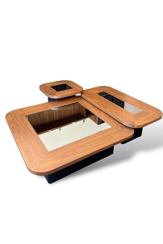 Eymense Venoza 3lü Orta Sehpa Seti Ceviz