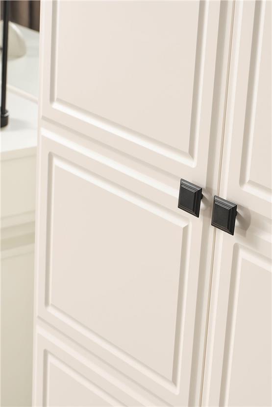 Eymense Vizyon Bohem Modern 6 Kapaklı Gardırop Dolap Krem