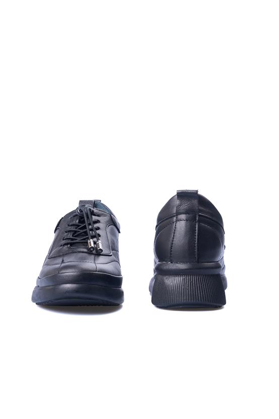 Fabbi 7080 Siyah Kadın Deri Ayakkabı