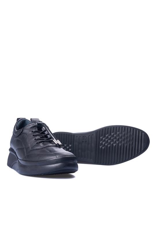 Fabbi 7080 Siyah Kadın Deri Ayakkabı