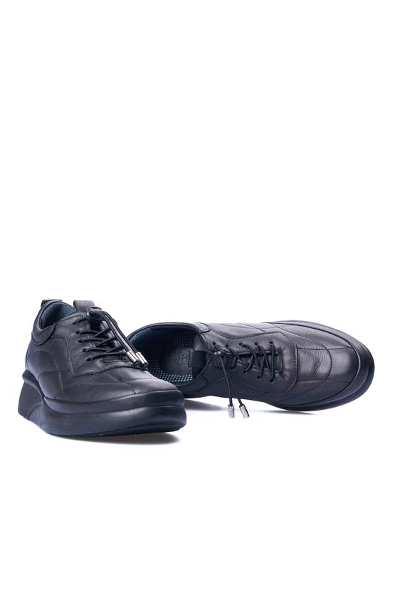 Fabbi 7080 Siyah Kadın Deri Ayakkabı