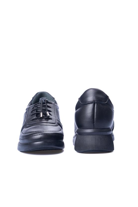 Fabbi 7620 Siyah Kadın Deri Ayakkabı