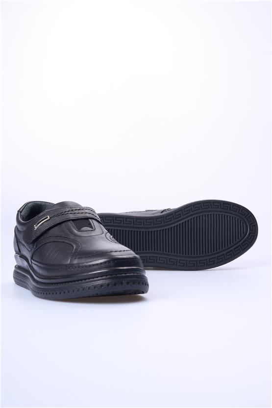 Fabbi 8604 Siyah Kadın Deri Ayakkabı