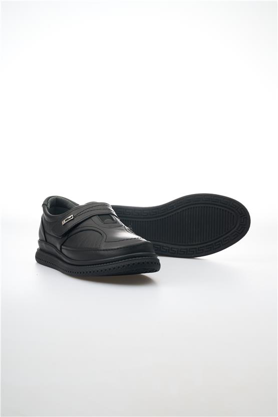 Fabbi 8604 Siyah Kadın Deri Ayakkabı