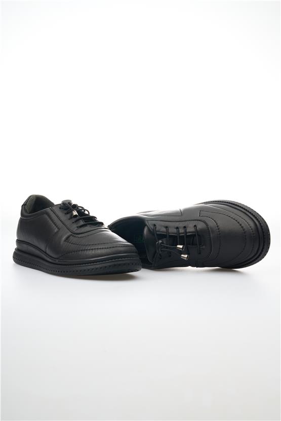 Fabbi 8620 Siyah Kadın Deri Ayakkabı