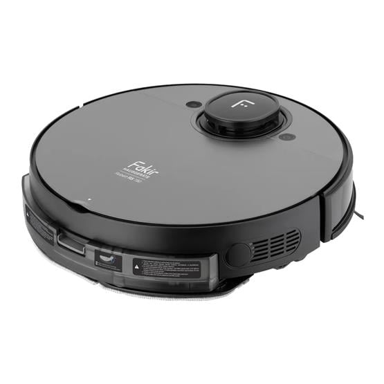 Fakir Robert RS 780 Plus Çöp İstasyonlu Akıllı Robot Süpürge Siyah