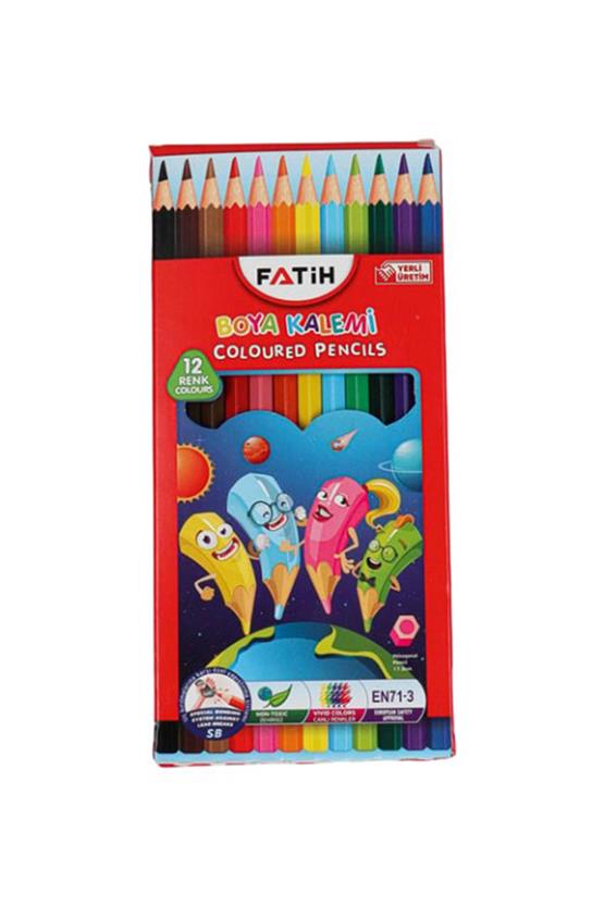 Fatıh 33112 Boya 12 Renk Kuru Okl