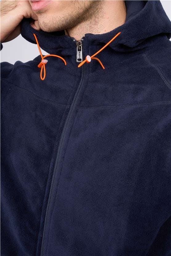 Fbı 95075 8 Lacıvert Erkek Kapusonlu Sweatshırt