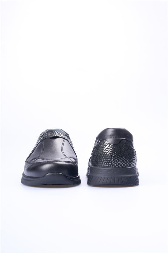 Forelli Dilmen-G Siyah Kadın Comfort Ayakkabı