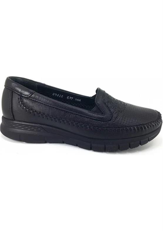 Forelli Eterna Siyah Kadın Comfort Ayakkabı