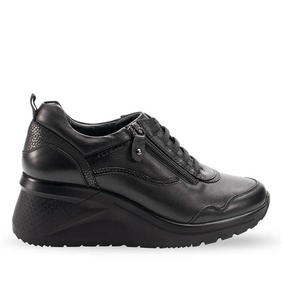 Forelli Zeyem G Siyah Kadın Comfort Ayakkabı