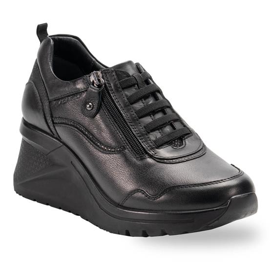 Forelli Zeyem G Siyah Kadın Comfort Ayakkabı