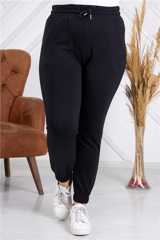 Gölbaşı 1603 Lacivert Kadın Eşofman Alt 44-50