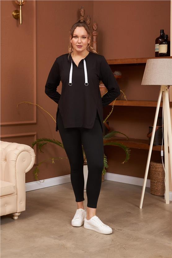 Gölbaşı O6193 Siyah Kadın SweatShirt