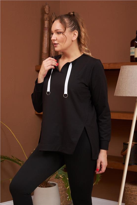 Gölbaşı O6193 Siyah Kadın SweatShirt