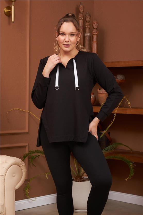 Gölbaşı O6193 Siyah Kadın SweatShirt