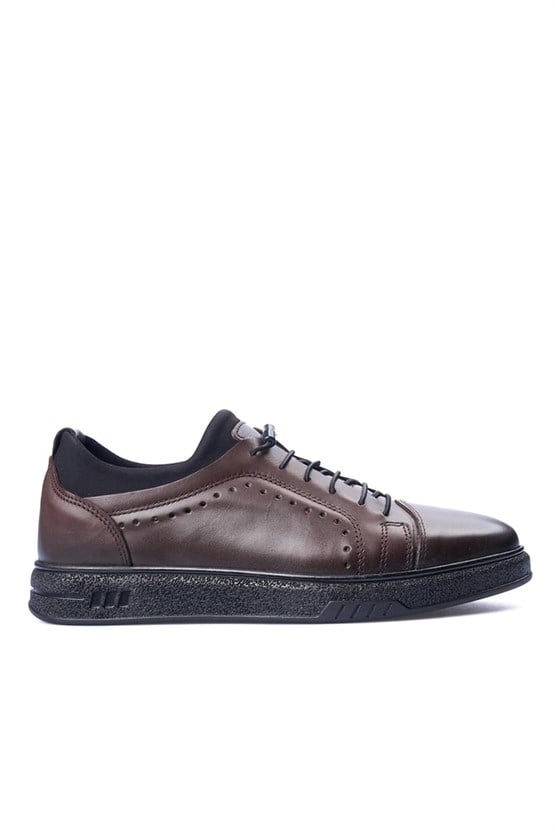 Grand Royal 030 Kahverengi Erkek Deri Casual Ayakkabı