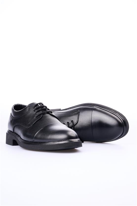 Grand Royal 1060 Siyah Cilt Erkek Ayakkabı