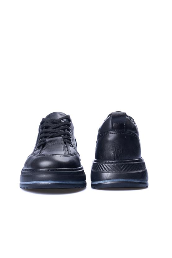 Grand Royal 270 Siyah Erkek Deri Casual Ayakkabı