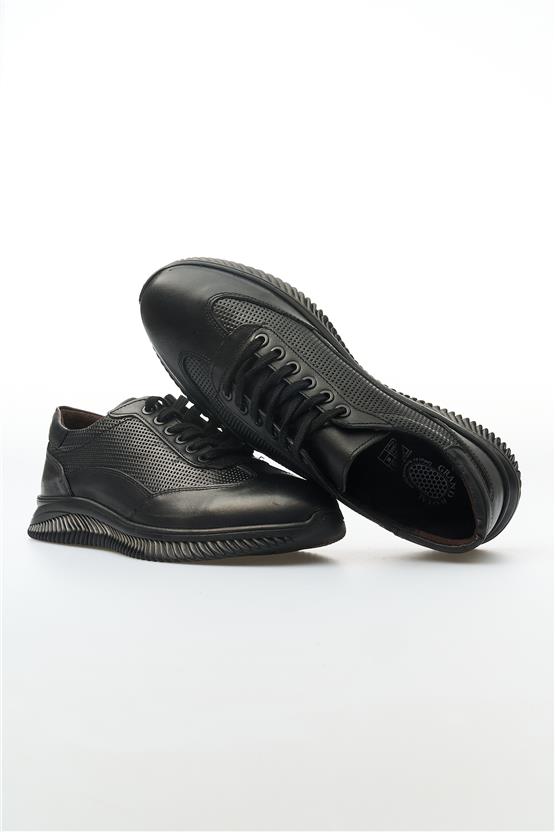 Grand Royal 360 Siyah Erkek Ayakkabı