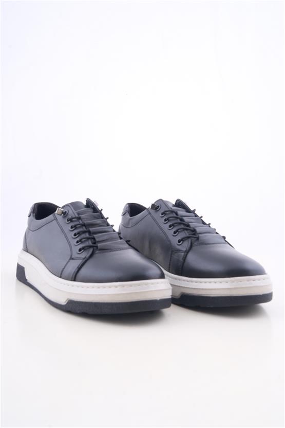 Grand Royal 380 Siyah Cilt Erkek Ayakkabı