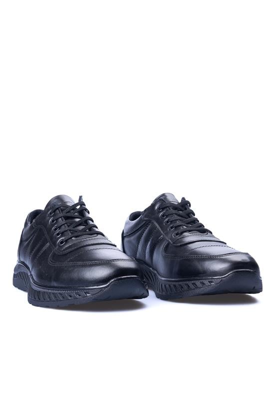 Grand Royal 480 Siyah Erkek Deri Casual Ayakkabı