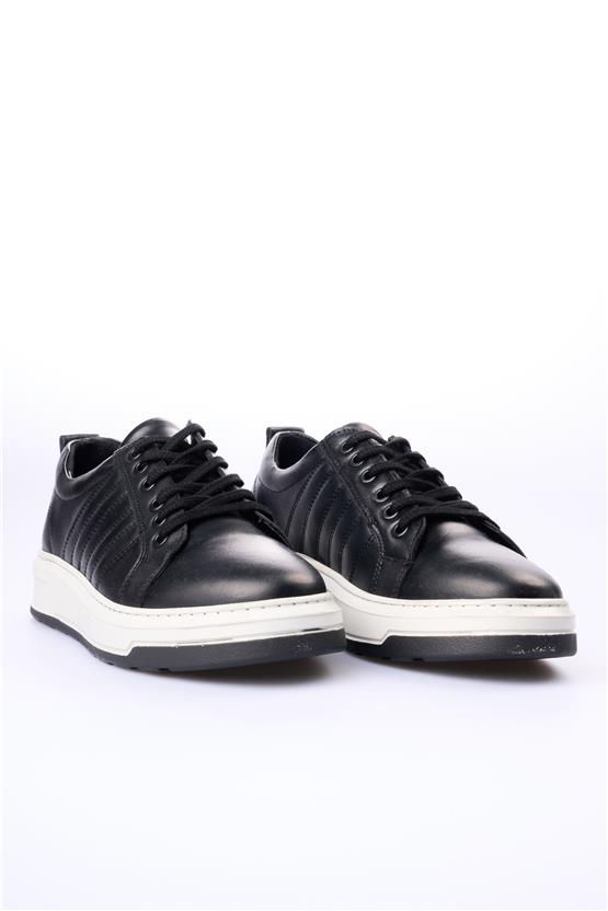 Grand Royal 590 Siyah Cilt Erkek Ayakkabı