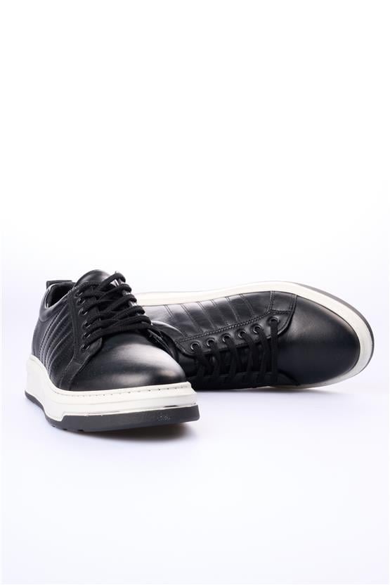 Grand Royal 590 Siyah Cilt Erkek Ayakkabı