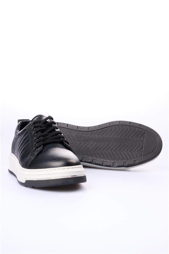 Grand Royal 590 Siyah Cilt Erkek Ayakkabı