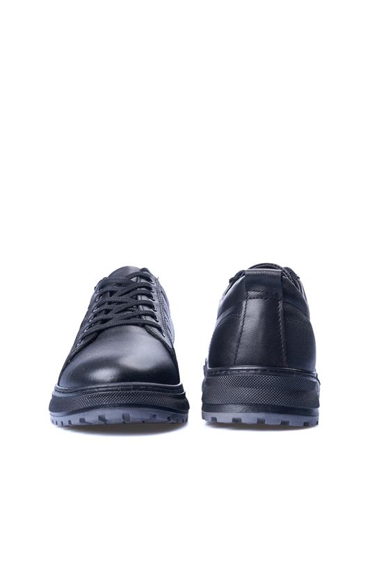 Grand Royal 590 Siyah Erkek Deri Casual Ayakkabı