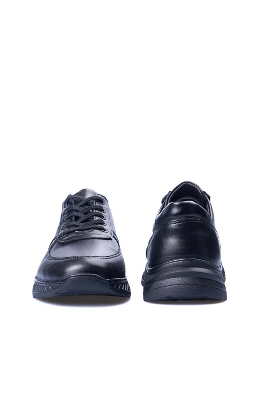 Grand Royal 620 Siyah Erkek Deri Casual Ayakkabı