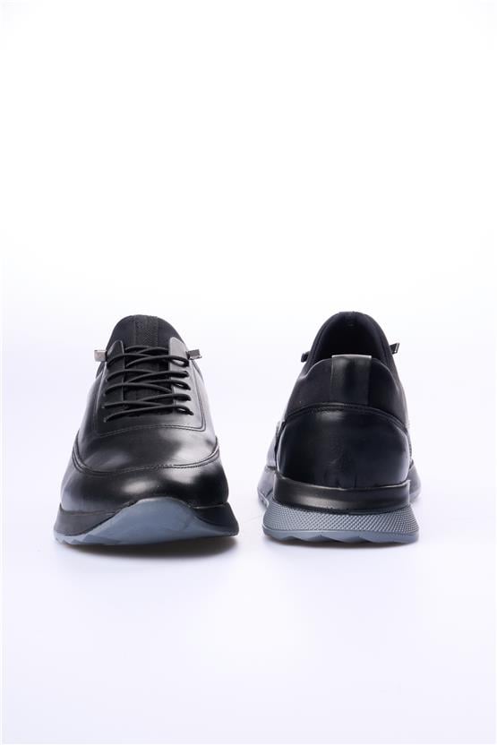 Grand Royal 630 Siyah Cilt Erkek Ayakkabı