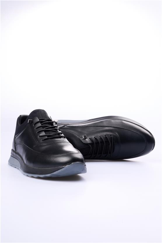 Grand Royal 630 Siyah Cilt Erkek Ayakkabı