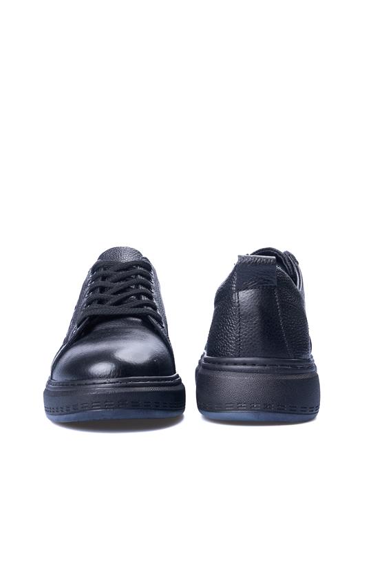 Grand Royal 740 Siyah Erkek Deri Casual Ayakkabı