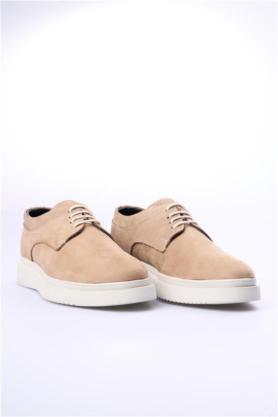 Grand Royal 750 Bej Nubuk Erkek Ayakkabı