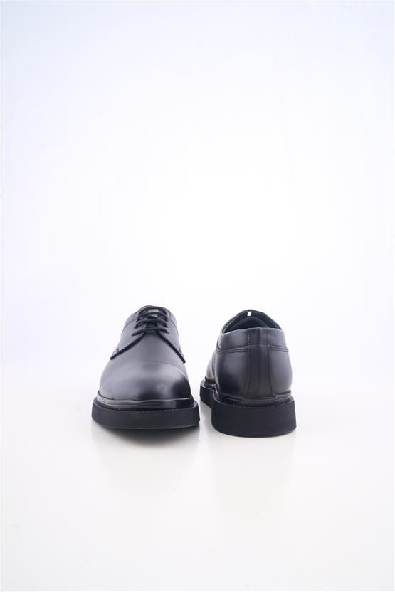 Grand Royal 750 Siyah Cilt Erkek Ayakkabı